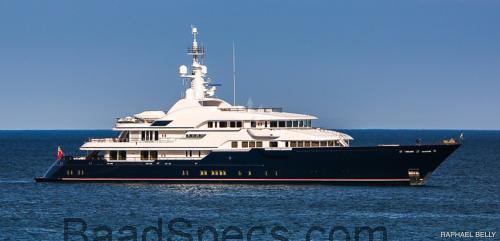 Feadship Hampshire II tekniske specifikationer og anmeldelser
